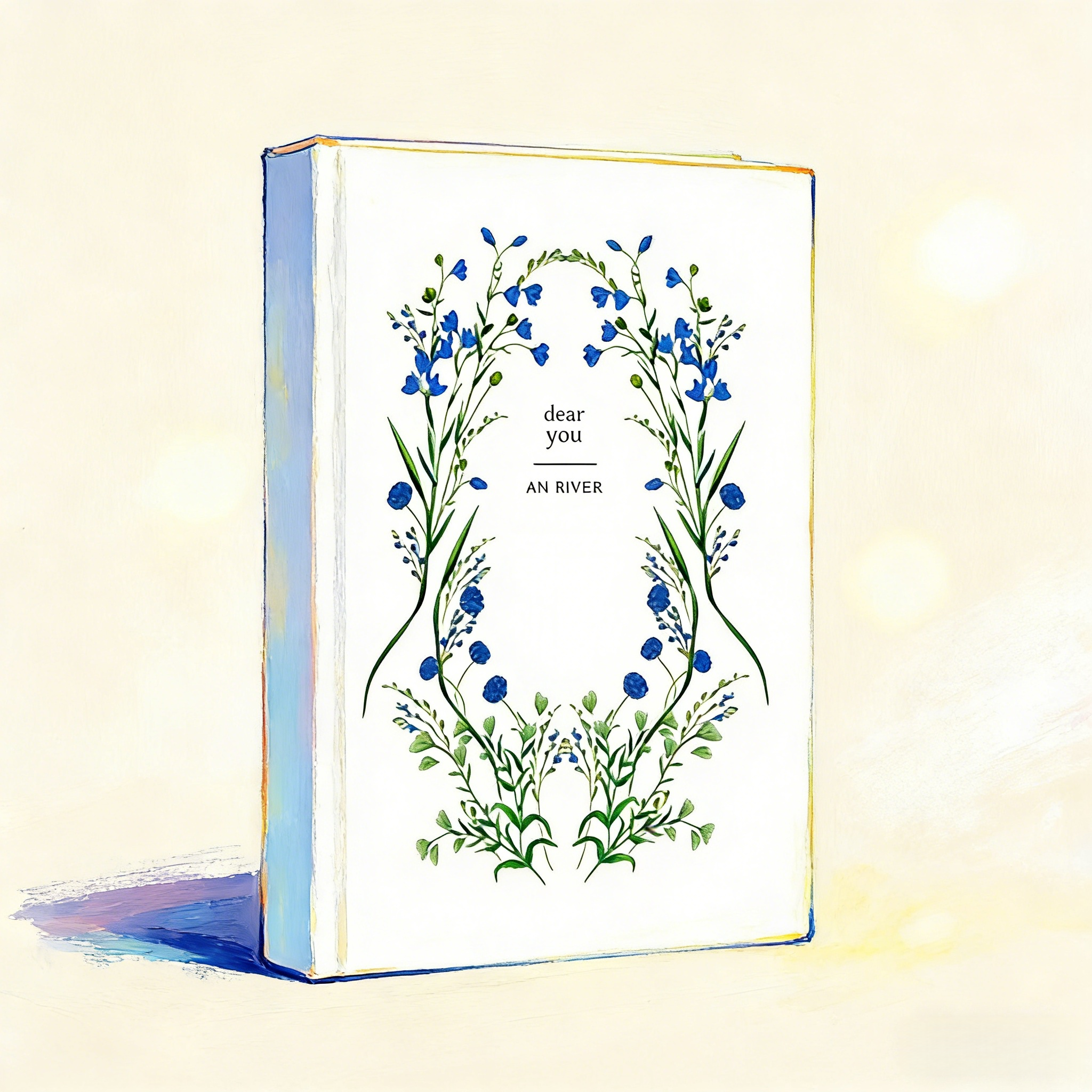 Undated Daily Diary-Cornflower