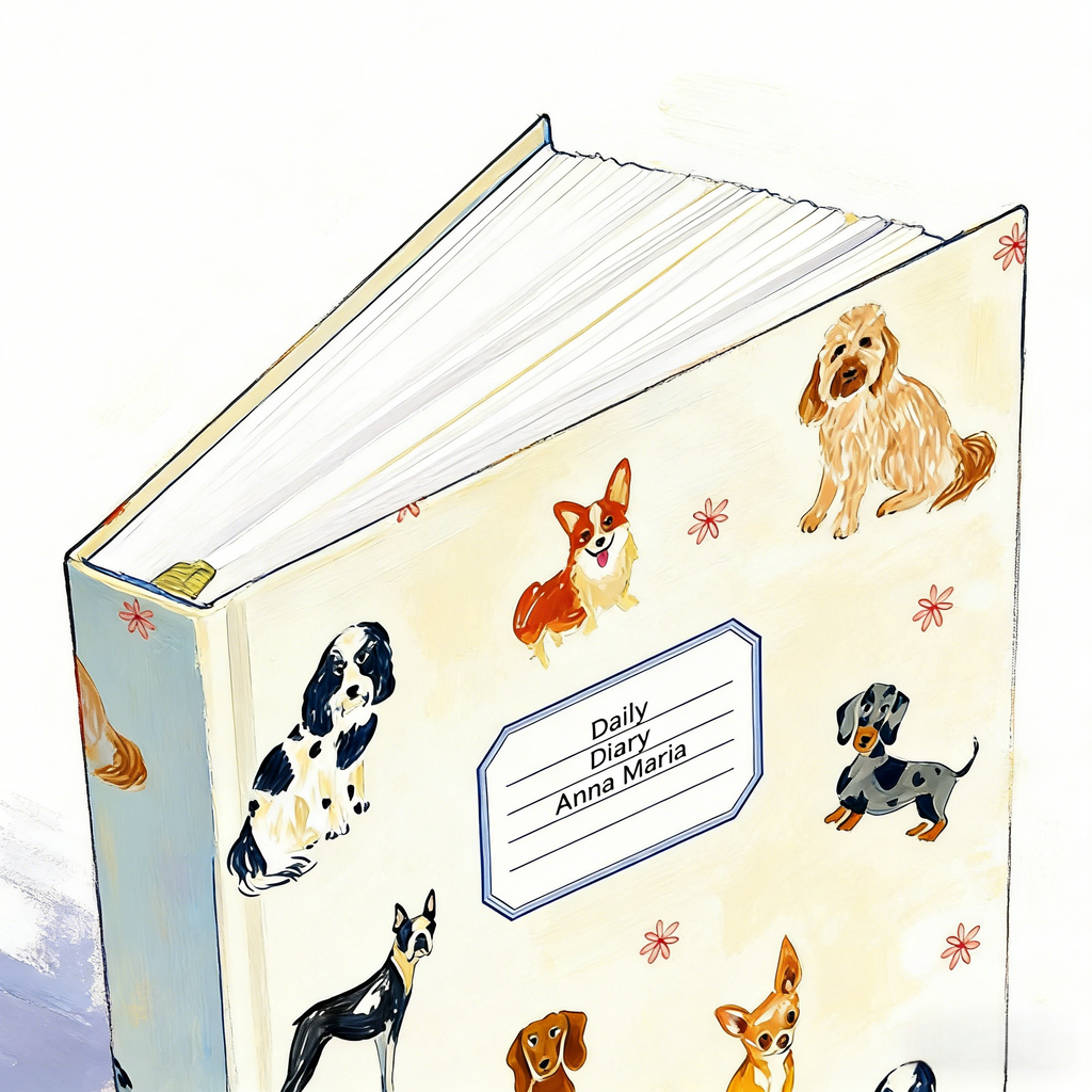 Hardback 2026 Weekly Diary-My favorite pet