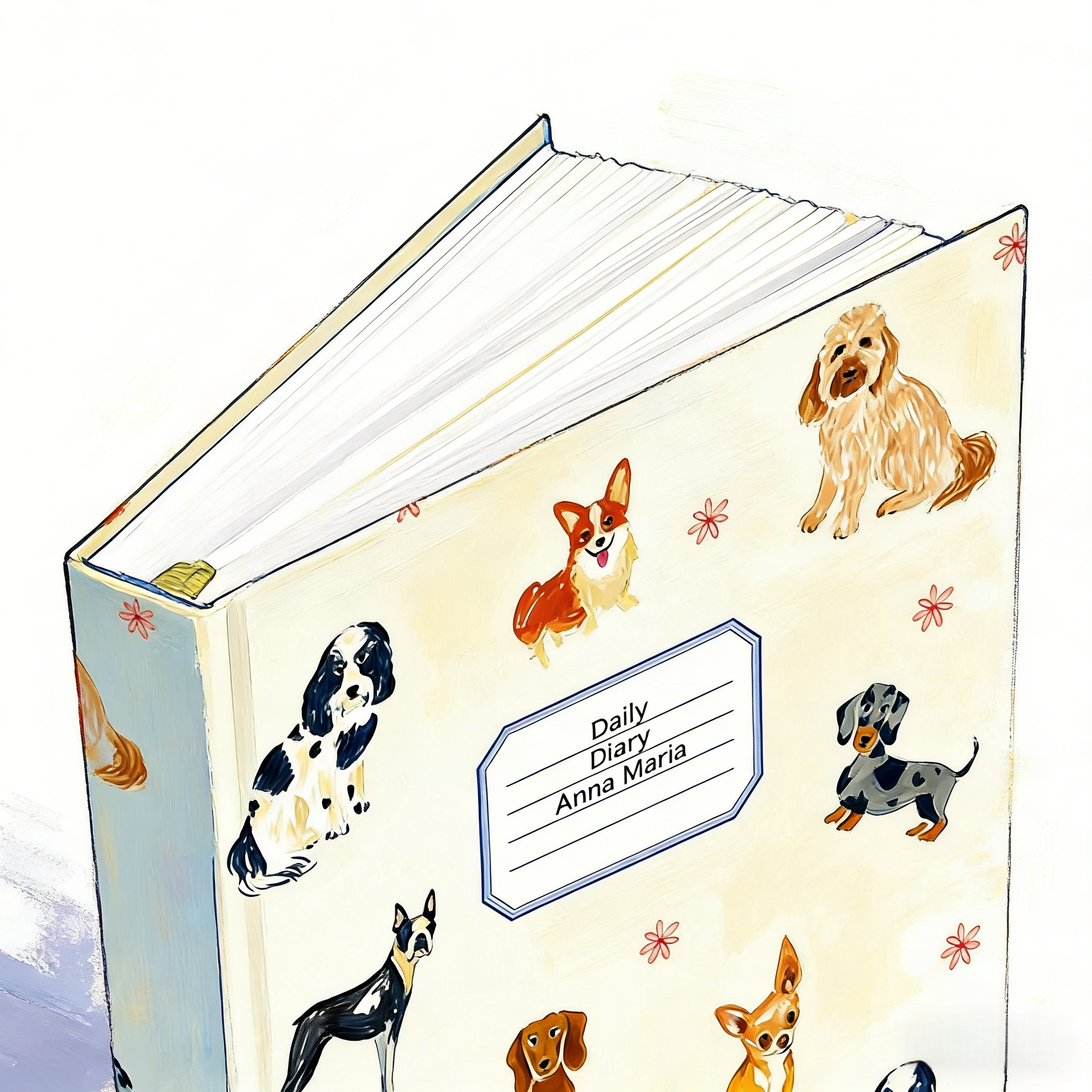 Hardback 2026 Weekly Diary-My favorite pet