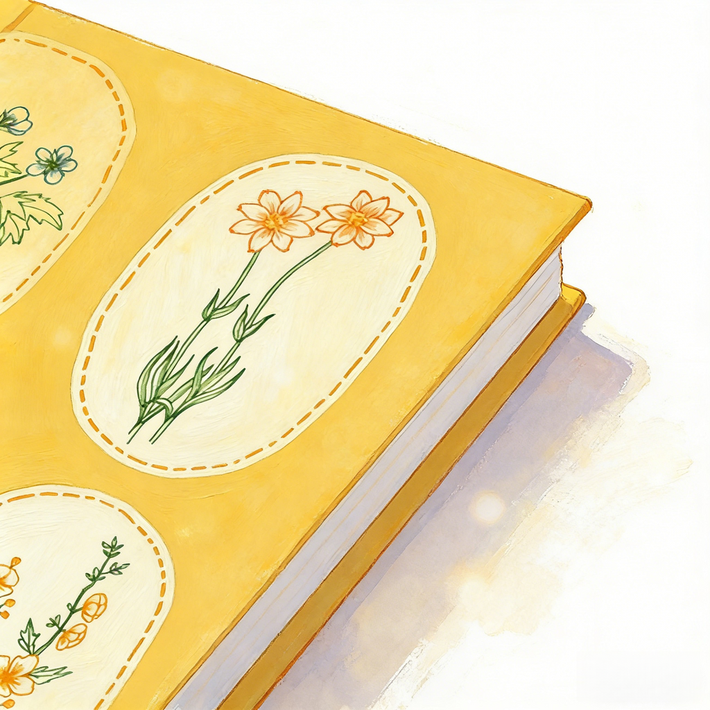 Productivity Planner-Flower pendant