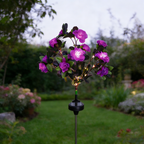 🔥Last Day 50% OFF-LED Solar Flower Lights Rhododendron Outdoor Simulated Flower Lamp