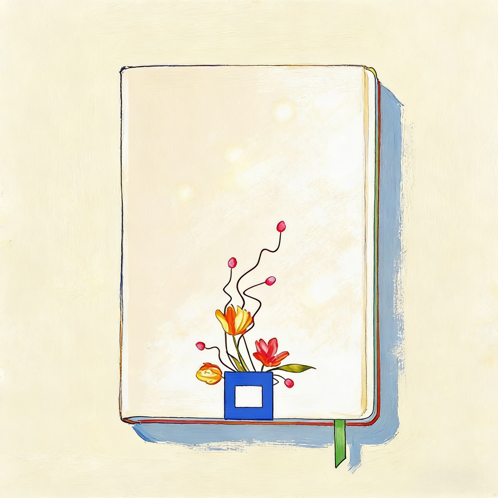 Hardback 2026 Weekly Diary-Wild Arrangement