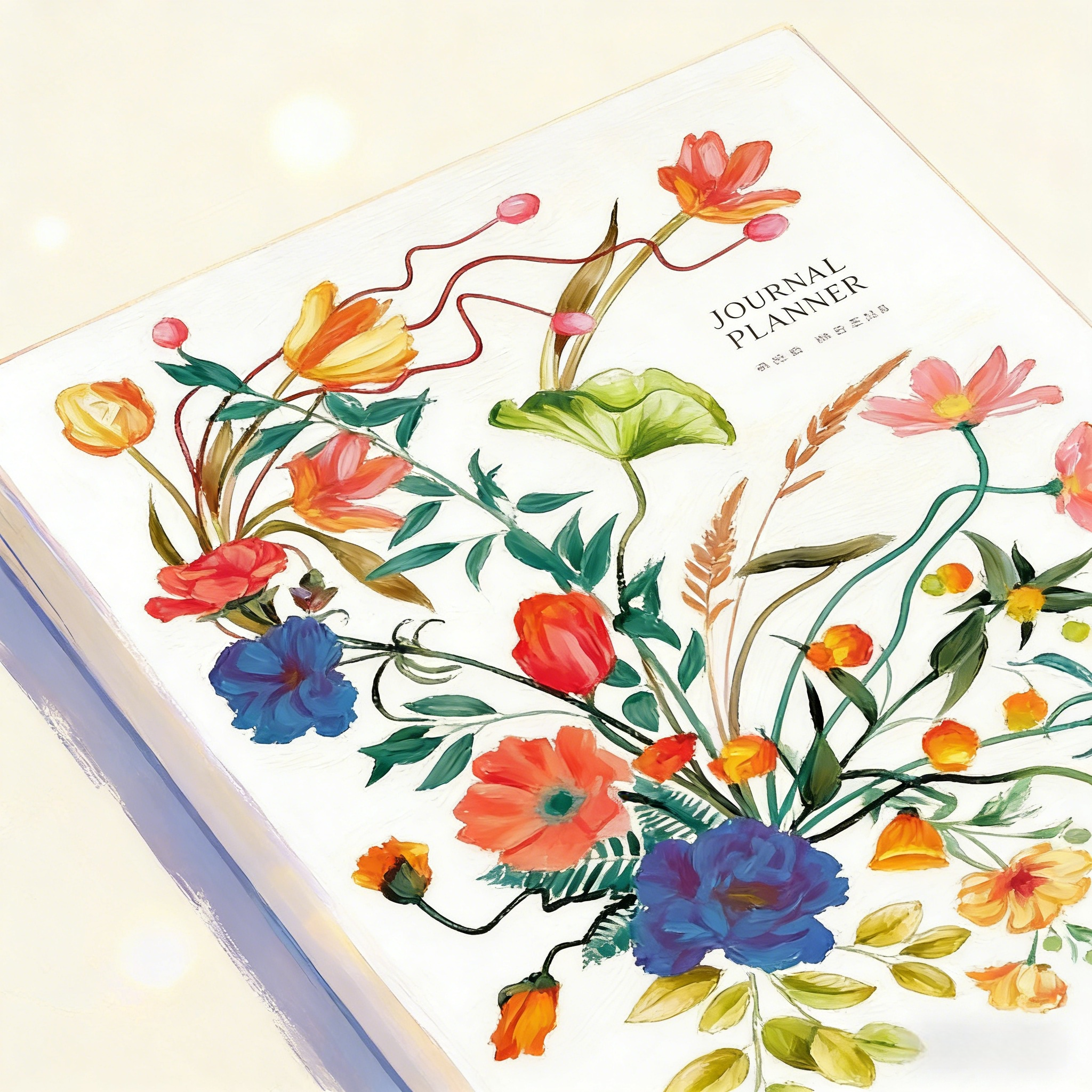 Hardback 2026 Weekly Diary-Wild Arrangement