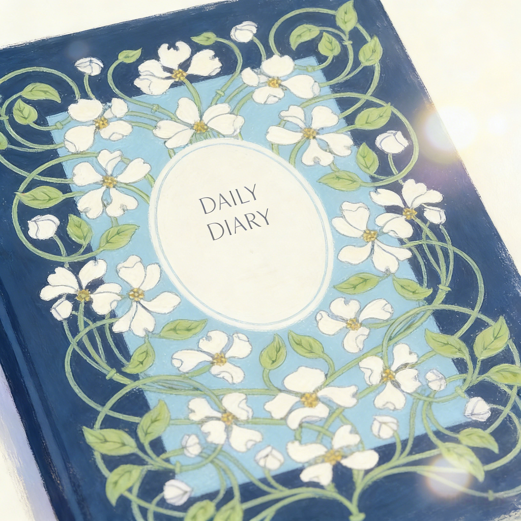 Undated Daily Diary-Evergreen
