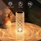 Crystal RGB Night Light with Remote & Touch Control