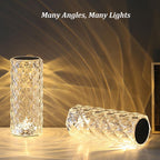 Crystal RGB Night Light with Remote & Touch Control