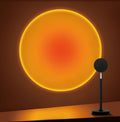 Sunset Projector Light, Rotating USB LED Lamp for Photography, Parties & Bedroom