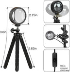 Sunset Projector Light, Rotating USB LED Lamp for Photography, Parties & Bedroom