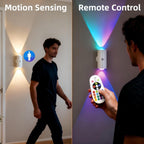 RGB Motion Sensor Wall Lights