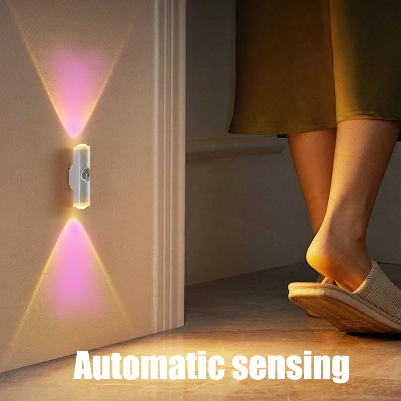 RGB Motion Sensor Wall Lights