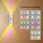 RGB Motion Sensor Wall Lights