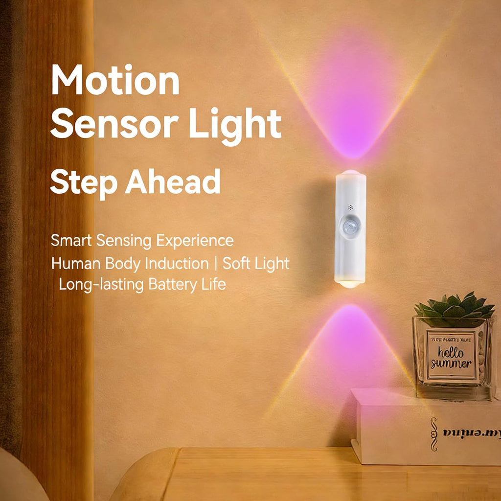 RGB Motion Sensor Wall Lights